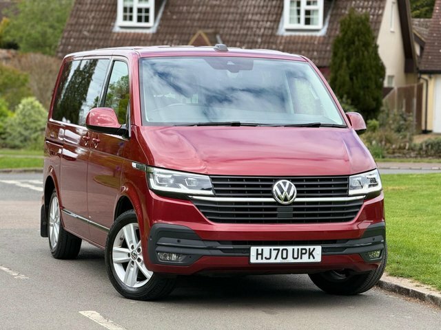 Volkswagen Caravelle 2020 2.0 Tdi Executive Dsg Euro 6 Ss HJ70UPK Red #2