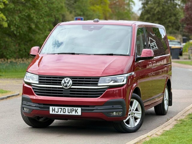 Volkswagen Caravelle 2020 2.0 Tdi Executive Dsg Euro 6 Ss HJ70UPK Red #4