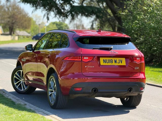 Jaguar F-Pace 2018 2.0 P250i R-sport Awd Euro 6 Ss NU18WJV Red #2