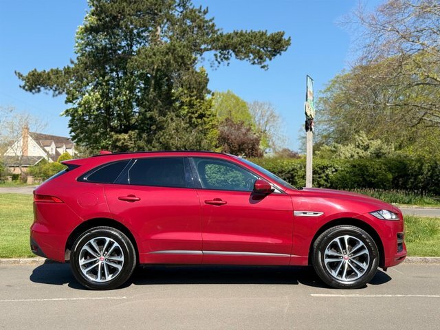 Jaguar F-Pace 2018 2.0 P250i R-sport Awd Euro 6 Ss NU18WJV Red #6