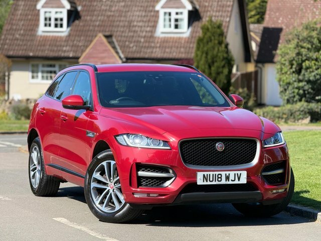Jaguar F-Pace 2018 2.0 P250i R-sport Awd Euro 6 Ss Red