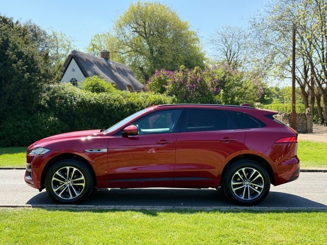Jaguar F-Pace 2018 2.0 P250i R-sport Awd Euro 6 Ss NU18WJV Red #5