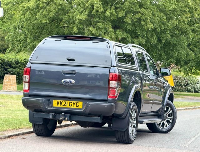 Ford Ranger 2021 2.0 Ecoblue Wildtrak 4Wd Euro 6 Ss VK21GYG Grey #4