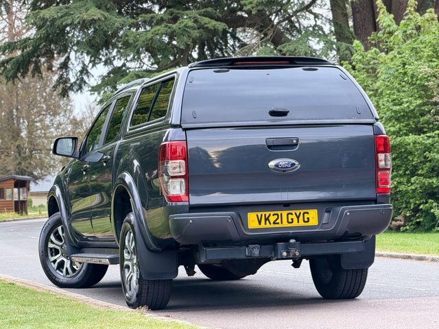 Ford Ranger 2021 2.0 Ecoblue Wildtrak 4Wd Euro 6 Ss VK21GYG Grey #2