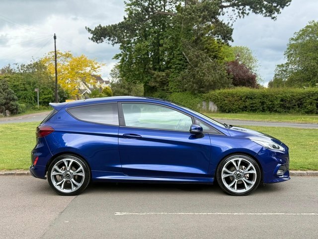 Ford Fiesta 2018 1.0T Ecoboost St-line Euro 6 Ss EJ67GFY Blue #6