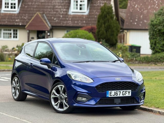 Ford Fiesta 2018 1.0T Ecoboost St-line Euro 6 Ss Blue