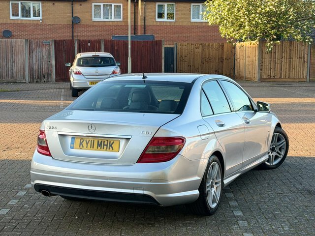 Mercedes-Benz C Class 2011 2.1 C220 Cdi Blueefficiency Sport Euro 5 Silver #4