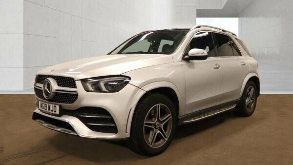 Mercedes-Benz GLE Class 2019 3.0 Gle450h Mhev Amg Line Premium Plus G-tr WG19WJO Silver #2