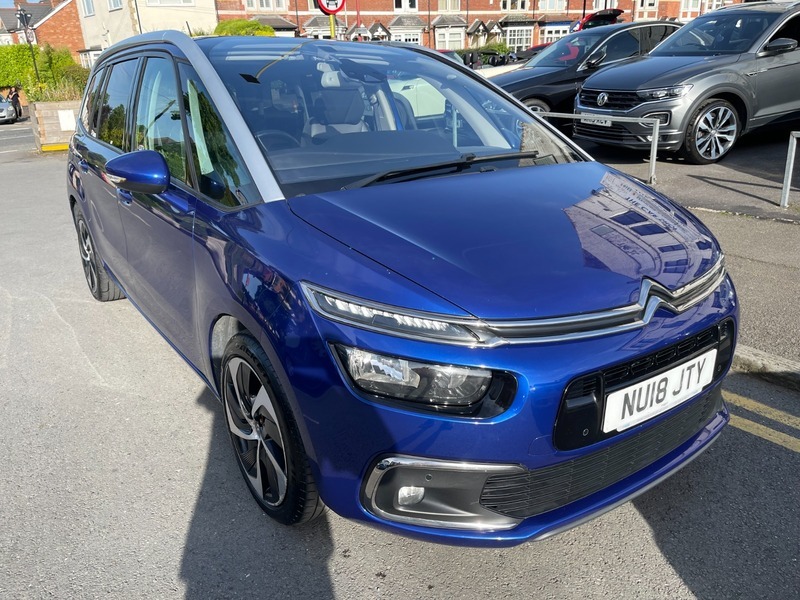Citroen C4 Grand Bluehdi Flair S NU18JTY Blue #5