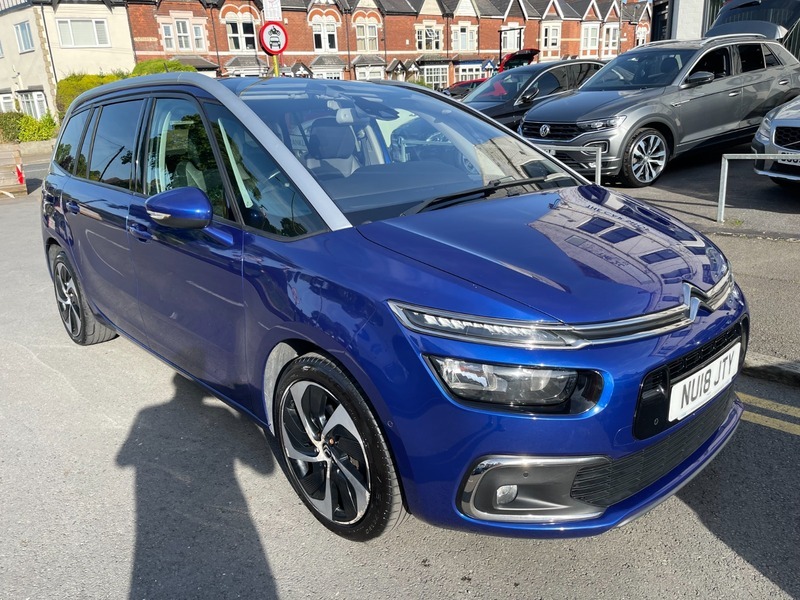 Citroen C4 Grand Bluehdi Flair S NU18JTY Blue #4
