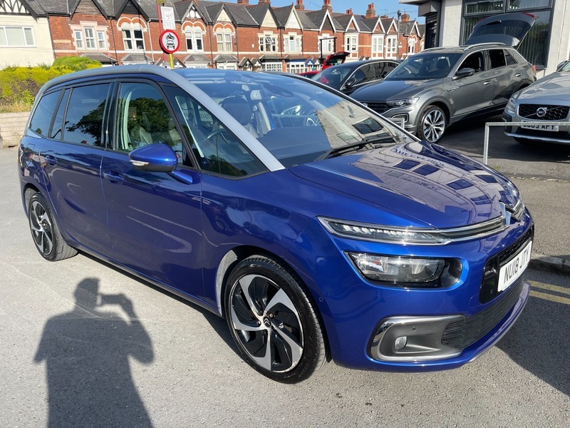 Citroen C4 Grand Bluehdi Flair S NU18JTY Blue #3