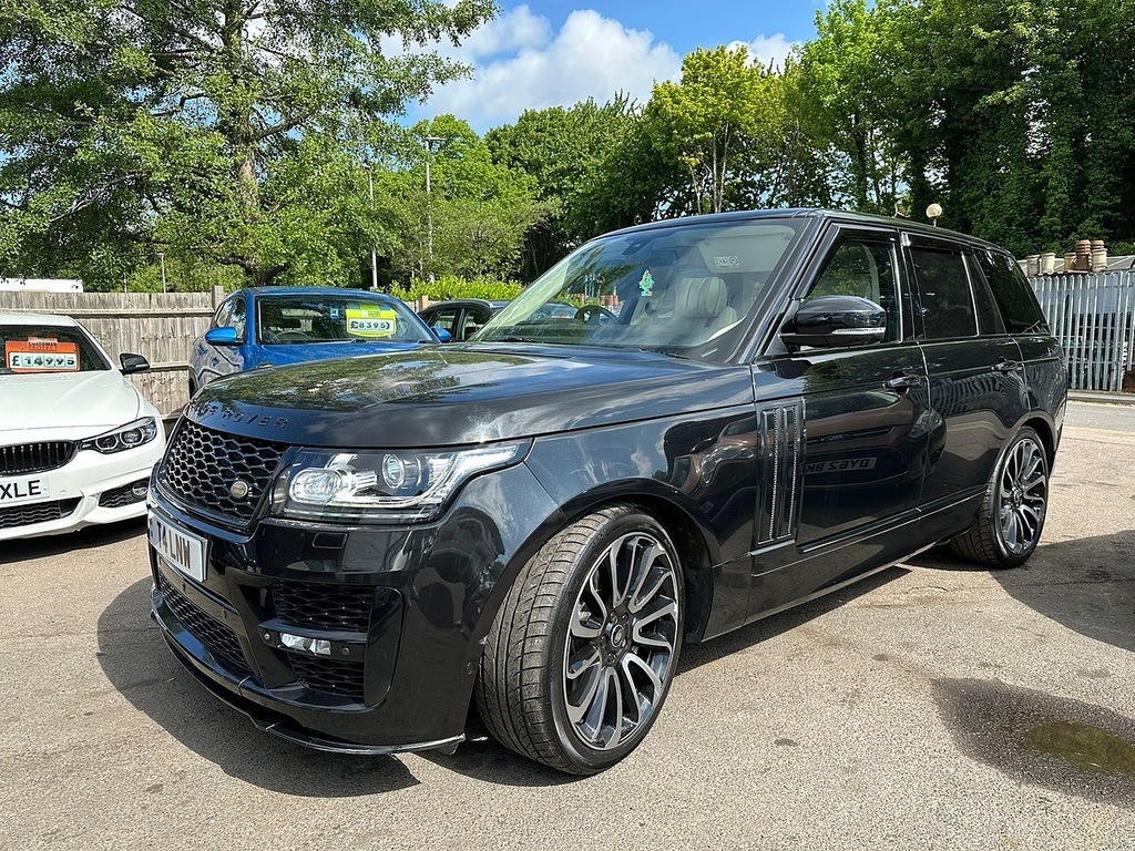 Land Rover Range Rover Sd V8 T4LNW Black #5