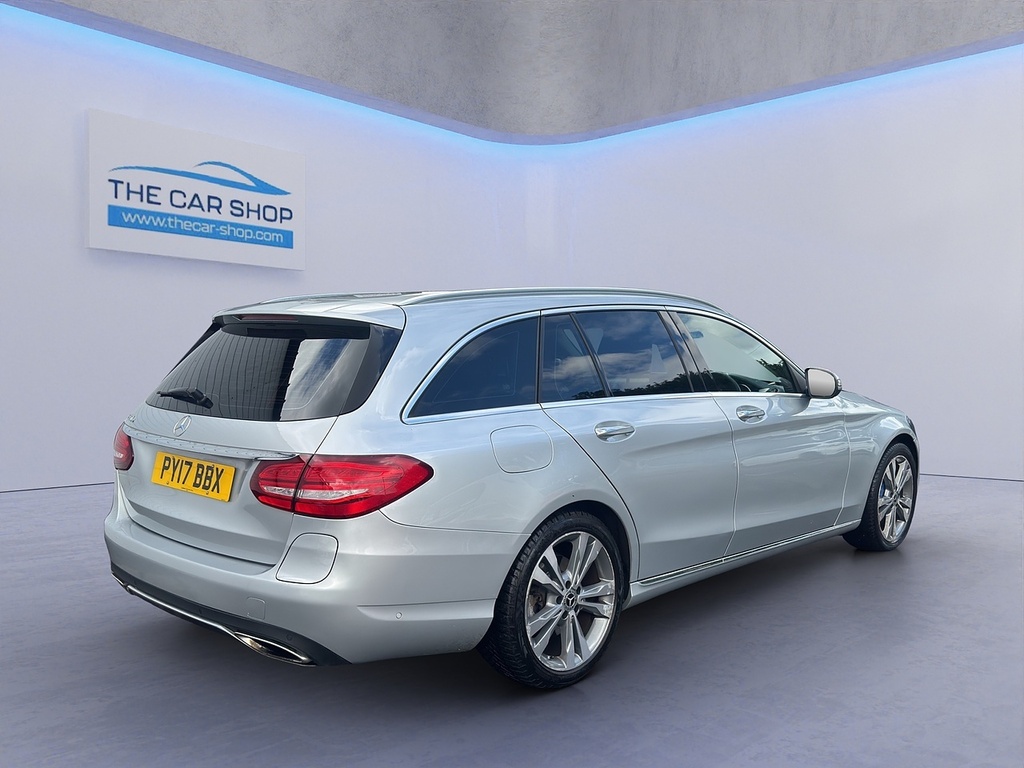 Mercedes-Benz C Class C350e Sport PY17BBX Silver #6