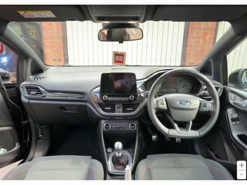 Ford Fiesta T Ecoboost St-line VN69JTY Black #3