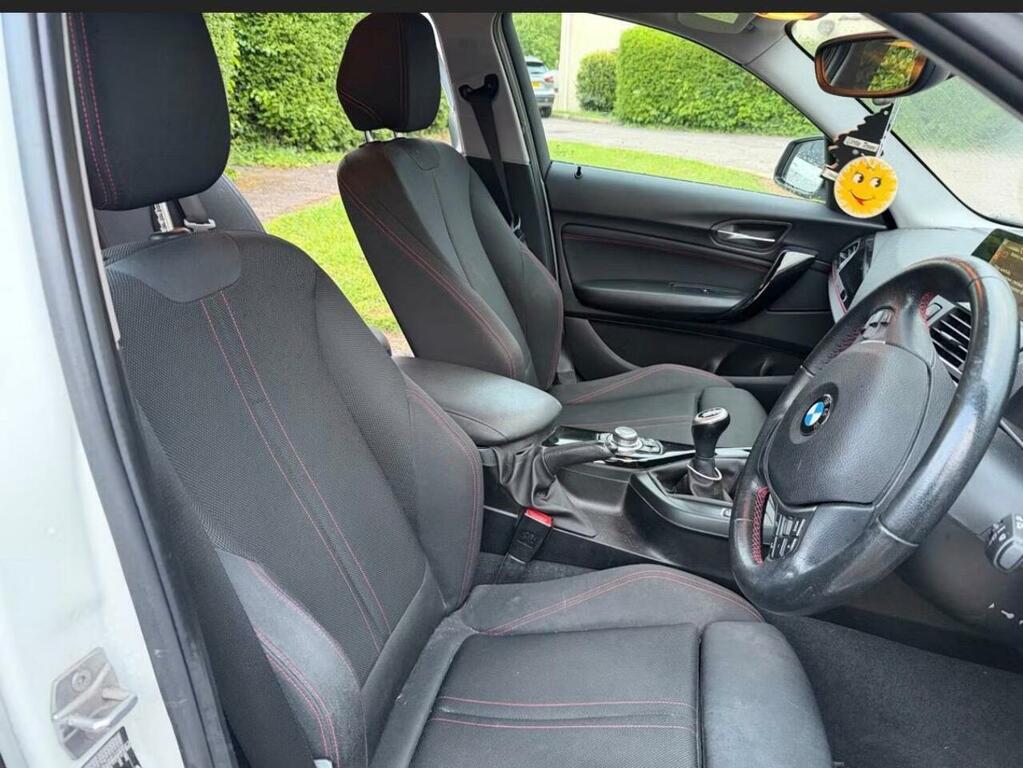 BMW 1 Series 116D Sport SW17DYG White #5
