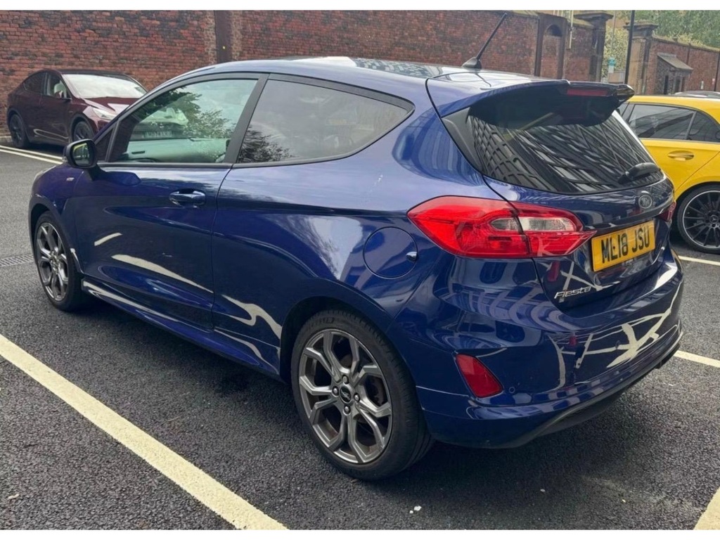 Ford Fiesta T Ecoboost St-line ML18JSU Blue #3