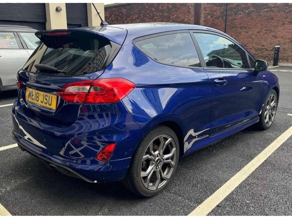 Ford Fiesta T Ecoboost St-line ML18JSU Blue #2