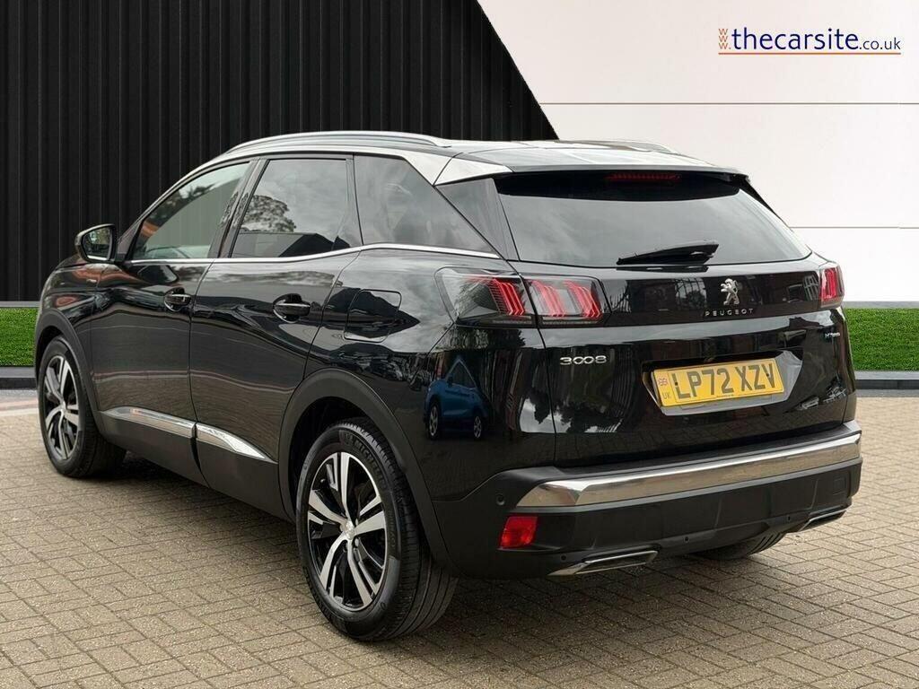 Peugeot 3008 Suv 1.6 13.2Kwh Gt Line E-eat 4Wd Euro 6 Ss LP72XZV Black #2