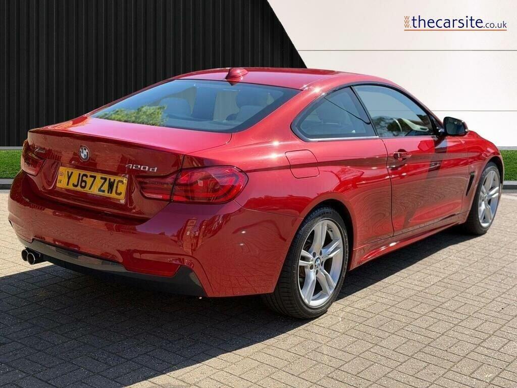 BMW 4 Series Gran Coupe Coupe 2.0 420D M Sport Xdrive Euro 6 Ss 20 YJ67ZWC Red #6
