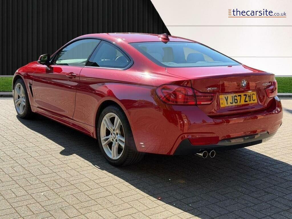 BMW 4 Series Gran Coupe Coupe 2.0 420D M Sport Xdrive Euro 6 Ss 20 YJ67ZWC Red #2