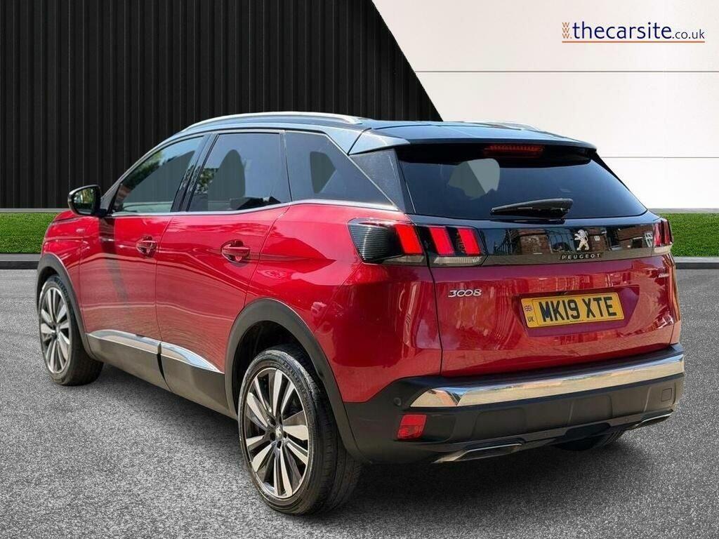 Peugeot 3008 Suv 1.6 Puretech Gt Line Premium Eat Euro 6 Ss MK19XTE Red #2