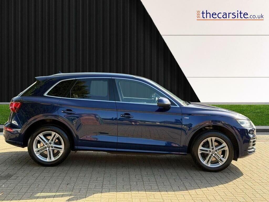 Audi Q5 Suv 2.0 Tfsi S Line S Tronic Quattro Euro 6 Ss BJ18UOV Blue #5