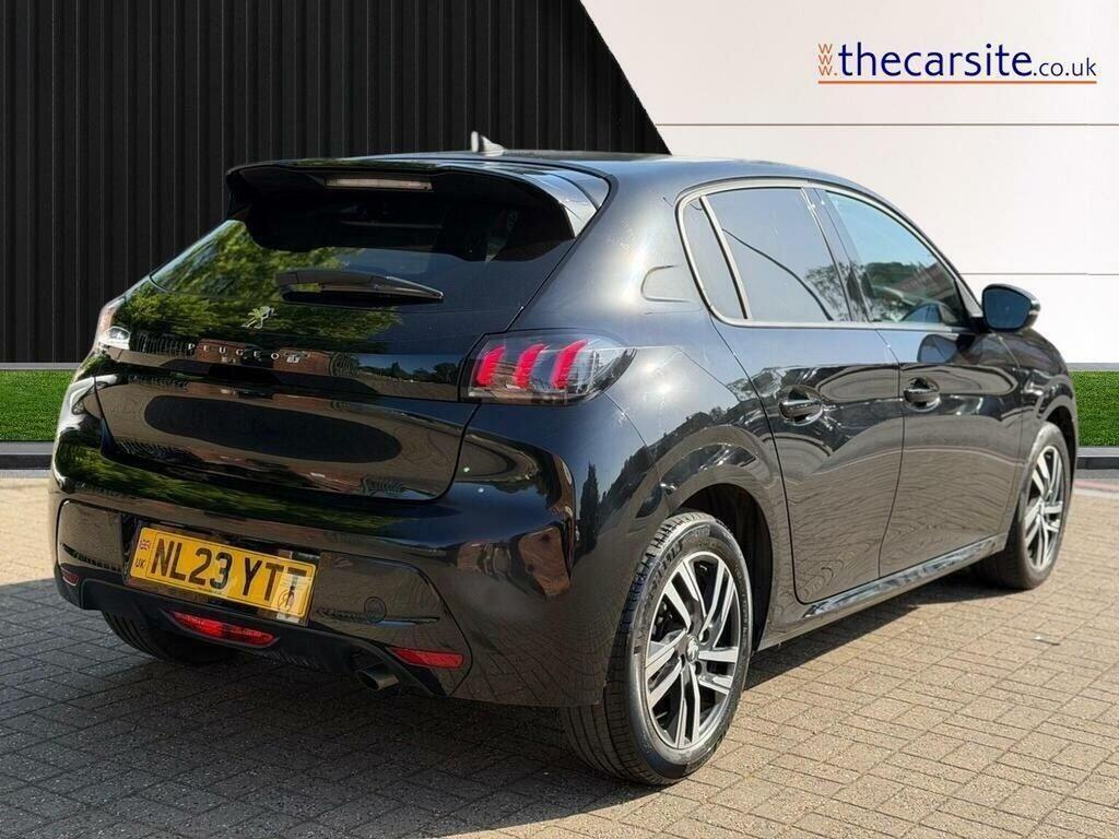 Peugeot 208 Hatchback 1.2 Puretech Allure Premium Eat Euro 6 NL23YTT Black #6