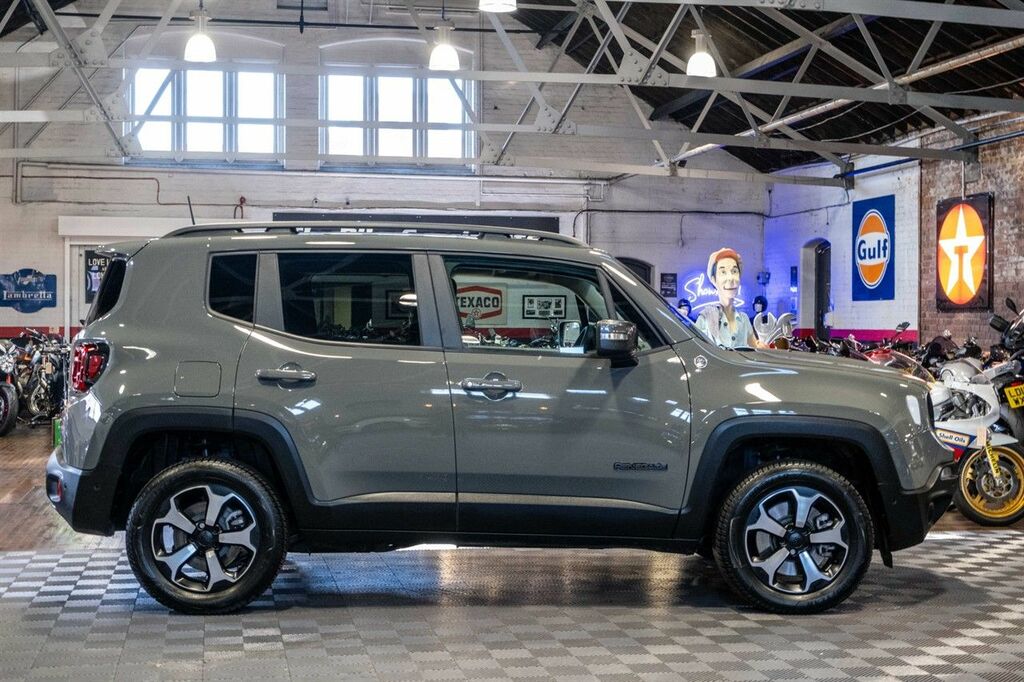 Jeep Renegade 1.3 Gse T4 11.4Kwh Trailhawk Suv Plug-i YE72AUP Grey #2
