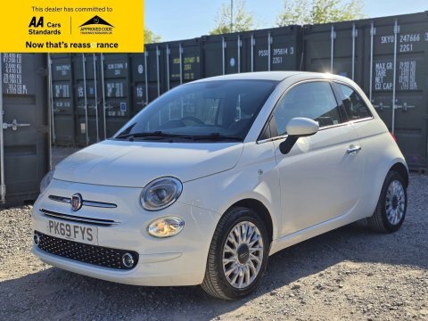 Fiat 500 1.2 Lounge Hatchback White #6