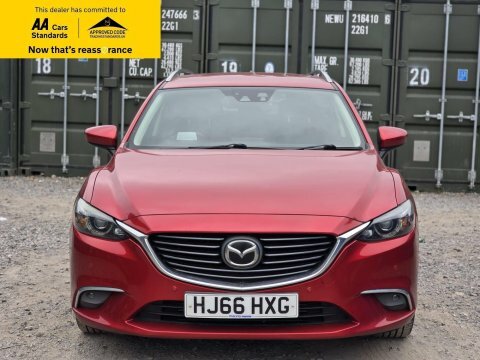 Mazda 6 2.2 Skyactiv-d Sport HJ66HXG Red #2