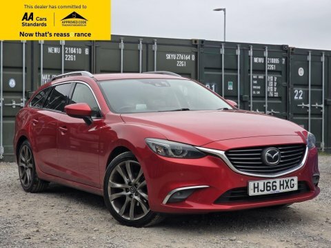Mazda 6 2.2 Skyactiv-d Sport Red