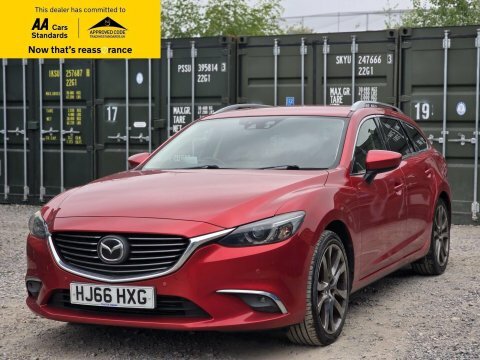 Mazda 6 2.2 Skyactiv-d Sport HJ66HXG Red #3