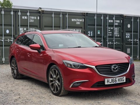Mazda 6 2.2 Skyactiv-d Sport HJ66HXG Red #5
