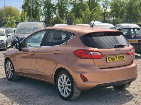 Ford Fiesta 1.0T Ecoboost Titanium CN67VSM Brown #4