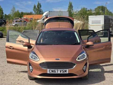 Ford Fiesta 1.0T Ecoboost Titanium CN67VSM Brown #6