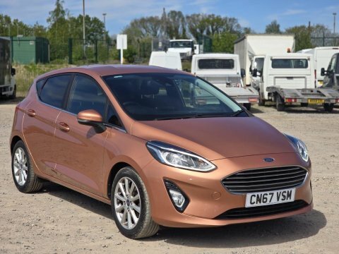Ford Fiesta 1.0T Ecoboost Titanium CN67VSM Brown #5