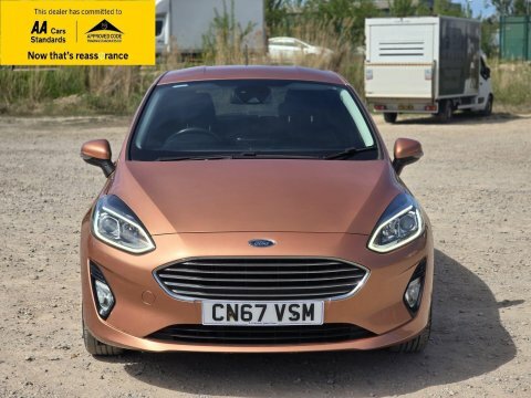 Ford Fiesta 1.0T Ecoboost Titanium CN67VSM Brown #2