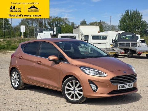 Ford Fiesta 1.0T Ecoboost Titanium Brown
