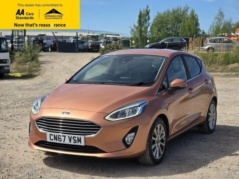 Ford Fiesta 1.0T Ecoboost Titanium CN67VSM Brown #3