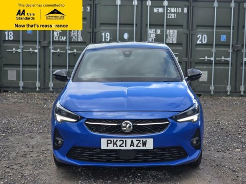 Vauxhall Corsa 1.2 Turbo Ultimate PK21AZW Blue #2