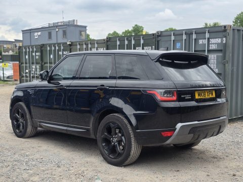 Land Rover Range Rover Sport 2.0 Sd4 Hse MK18XPM Black #4