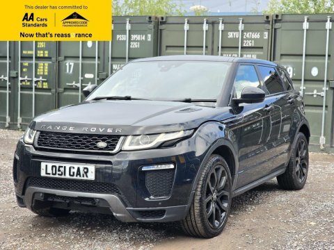 Land Rover Range Rover Evoque 2.0 Td4 Hse LO51GAR Black #3