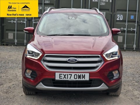 Ford Kuga 2.0 Tdci Titanium EX17OWM Red #2