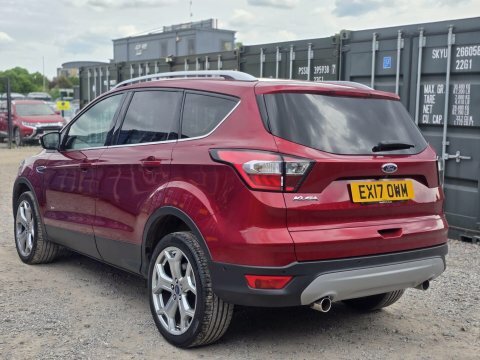 Ford Kuga 2.0 Tdci Titanium EX17OWM Red #4
