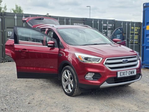 Ford Kuga 2.0 Tdci Titanium EX17OWM Red #6