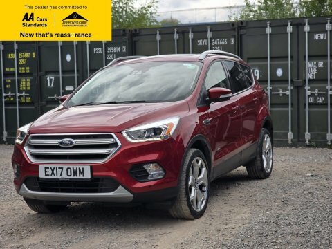 Ford Kuga 2.0 Tdci Titanium EX17OWM Red #3