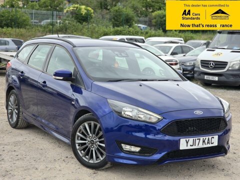 Ford Focus 1.0T Ecoboost St-line Blue