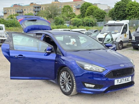 Ford Focus 1.0T Ecoboost St-line YJ17KAC Blue #6