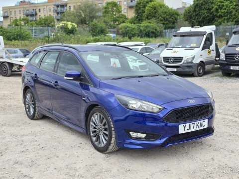 Ford Focus 1.0T Ecoboost St-line YJ17KAC Blue #5