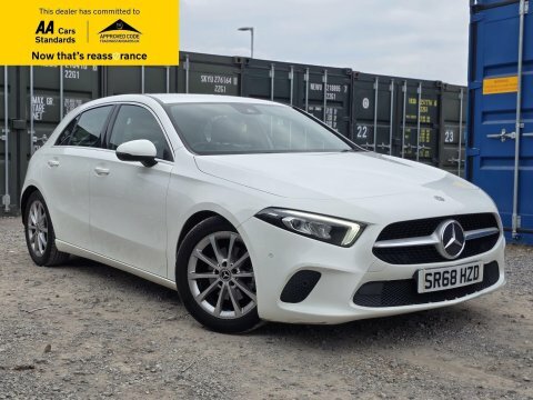 Mercedes-Benz A Class 1.5 A180d Sport White